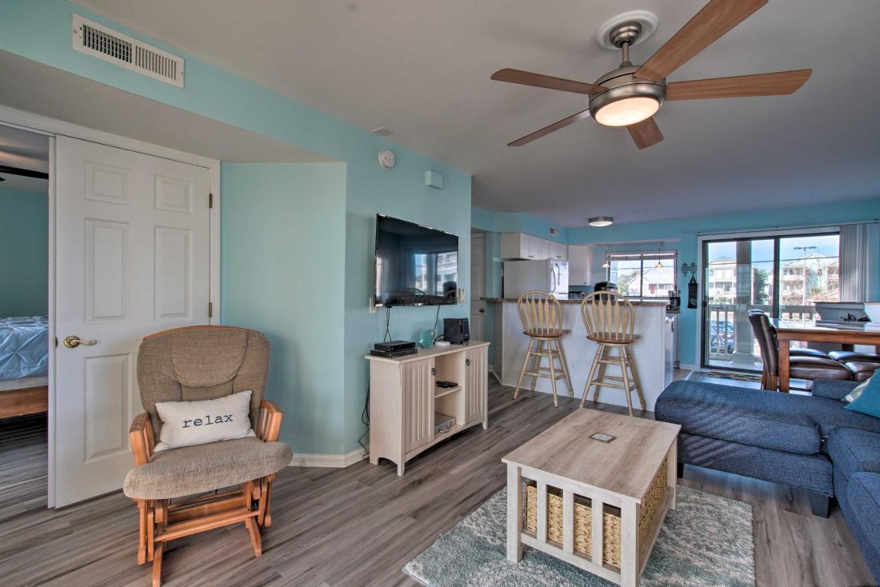 Ocean-View Condo With Deck, Steps To Carolina Beach! Εξωτερικό φωτογραφία